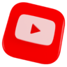 Youtube上的, 标志 图标