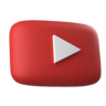 应用程序, 媒体, 标志, youtube上的, 视频, 多媒体, 流, 下载, 玩, 剪辑 图标