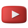 应用程序, 媒体, youtube上的, 标志, 视频, 多媒体, 流, 下载, 玩, 剪辑 图标