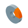 Graph, chart, analysis, data Icon