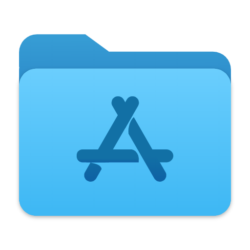 Macos grande sur aplicativos - Ícones Files e Folders
