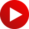 Youtube上的, 标志 图标