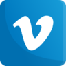 社会, 媒体, vimeo, 标志 图标