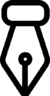 ペン, ツール, down, adobe, illustrator アイコン