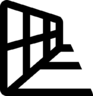 Perspectief, afmetingen, gereedschap Pictogram