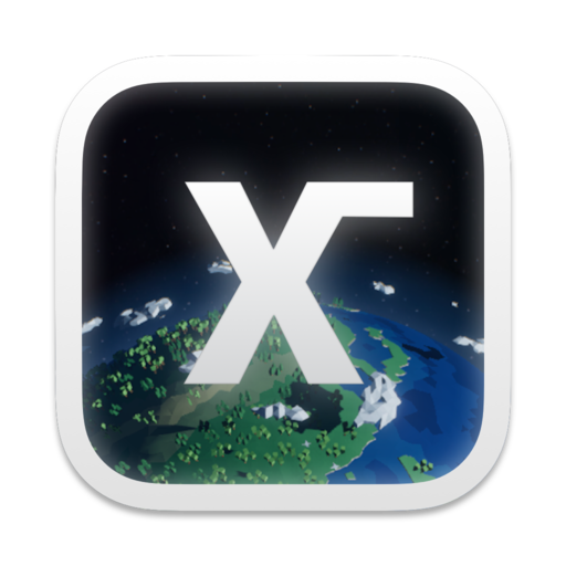 EarthX, macOS, BigSur アイコン