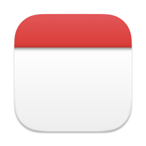 Fantastical, Blank, macOS, BigSur 图标