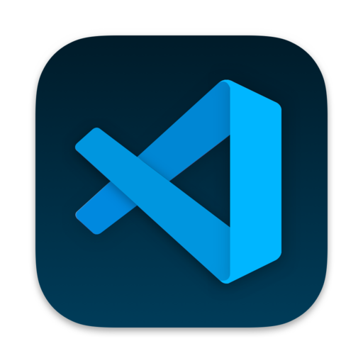 ícone Microsoft, Visual, Studio, Code, Alt, macOS, BigSur