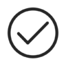 Goedkeuren, rechts, toepassing, gedaan, gecontroleerd Pictogram