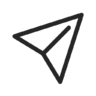 Bericht, verzenden, e-mail Pictogram