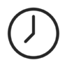 Tijd, klok Pictogram