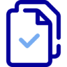 Bestand, document, papier, gegevens, archief Pictogram