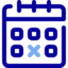 Plannen, agenda, datum, tijd, plan Pictogram