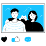 社会, メディア, 概要, 座, ユーザー アイコン