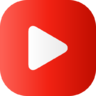 Youtube上的, 视频, 电影, 多媒体 图标