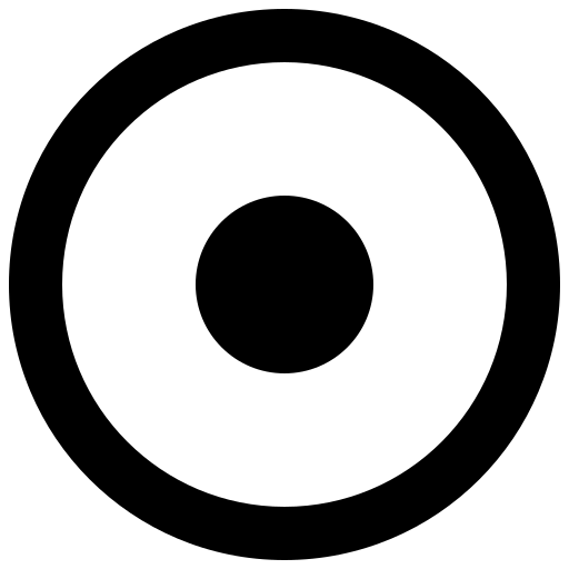 点, 圆圈 图标