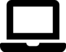 Laptop, computer Icon
