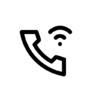 Interaction, phone, wifi, calling, internet, call, online, network, connection, communication Icon