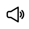 Geluid, actief, spreker, audio, muziek Pictogram