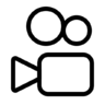标志, 葵, 视频, 应用程序, 品牌, 社会, 媒体 图标