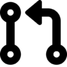 代码, 拉, 请求 图标