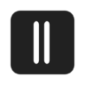 Textbox, align, middle, rotate, filled Icon
