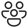 人, 社会, 定期 图标