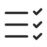 Task, list, rtl, regular Icon