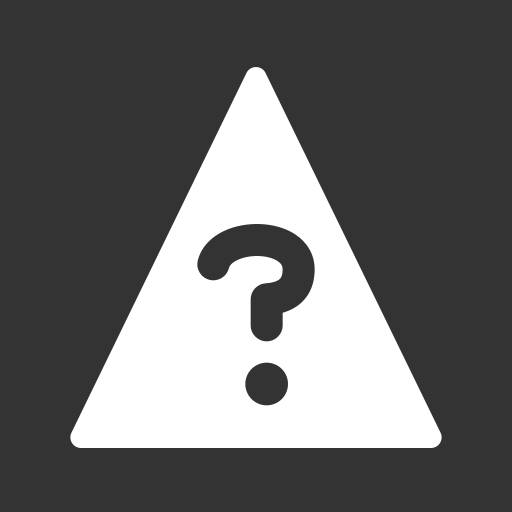 question, triangle, questioning Icon