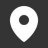 ícone Geo, localização, marcador de mapa