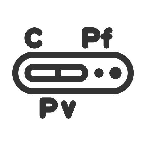 rdt, result, pv, invalid, rapid diagnostic test Icon