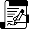 数据, 文件, 纸, 文档, 合同, 处理, 协议 图标