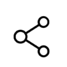 通信, 分享, 重要, ui, 网, 互联网, 上, 浏览器, 连接 图标