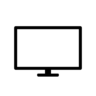 Essential, pc, laptop, browser, computer, tv, web, ui, monitor Icon