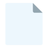 Files, data, folder, page, blank, new, file, document, paper Icon