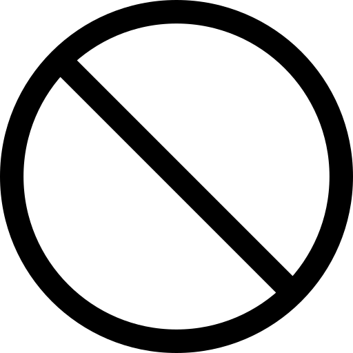 拒绝 图标
