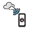 Database, cloud, opslag, gegevens, verzamelen Pictogram