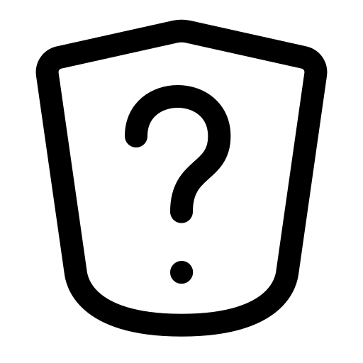 的问题, 屏蔽 图标