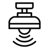 无线, 聪明的, 光, 灯, 家, 技术 图标