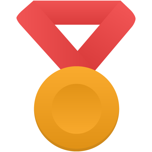黄金, 金属, 红 图标