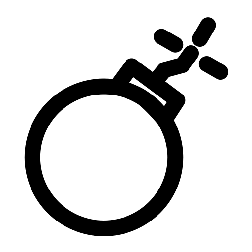 游戏, 炸弹 图标