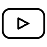 游戏, 电影, 玩, 视频, youtube上的 图标