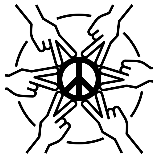 世界, 和平, 慈善机构, 合作, 团队合作, 一起, 世界和平 图标