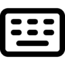 文本, 设备, 键盘, 打字, 关键, 装置 图标