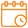 Datum, tijd, agenda, plannen Pictogram