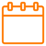 Maand, agenda, datum, tijd Pictogram