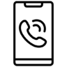 Contact, mobile, call, smartphone, phone, calling Icon