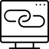 连接, 做, 建设, 链接 图标