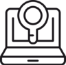Marketing, seo, web, zoeken, motor, optimalisatie Pictogram
