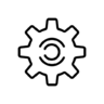 Configuration, gear, settings Icon